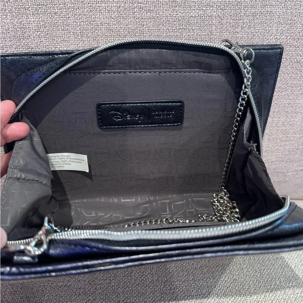 Disney Beauty and the Beast Black and Gold Clutch - Picture 5 of 5